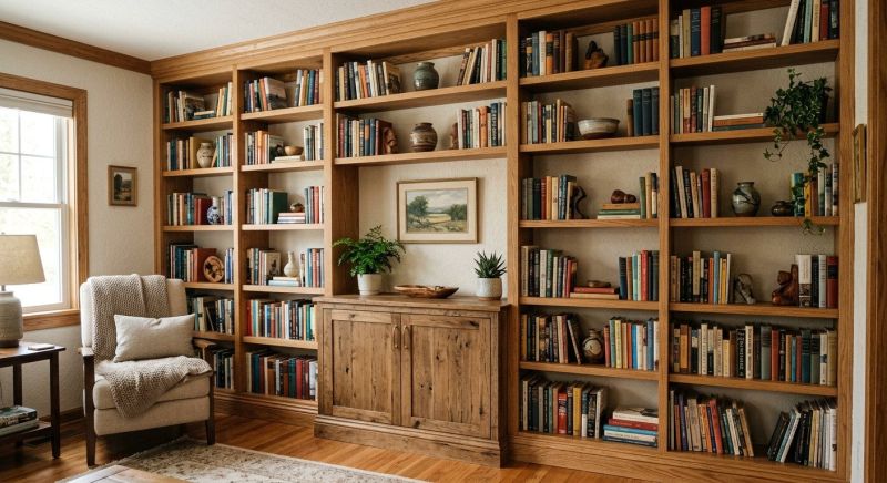 Bookcase Installation in Charlotte, NC