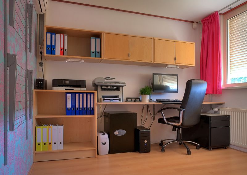 Built In Desk Installation in Durham, NC