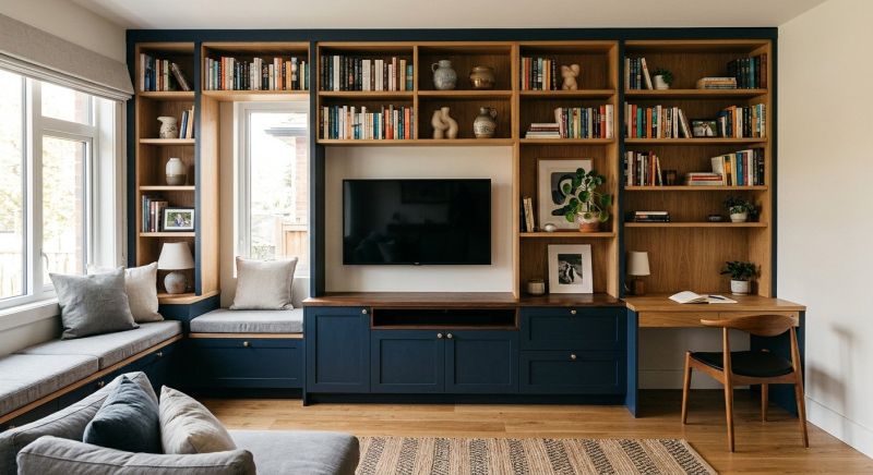 Built In Furniture Construction in Winston Salem, NC