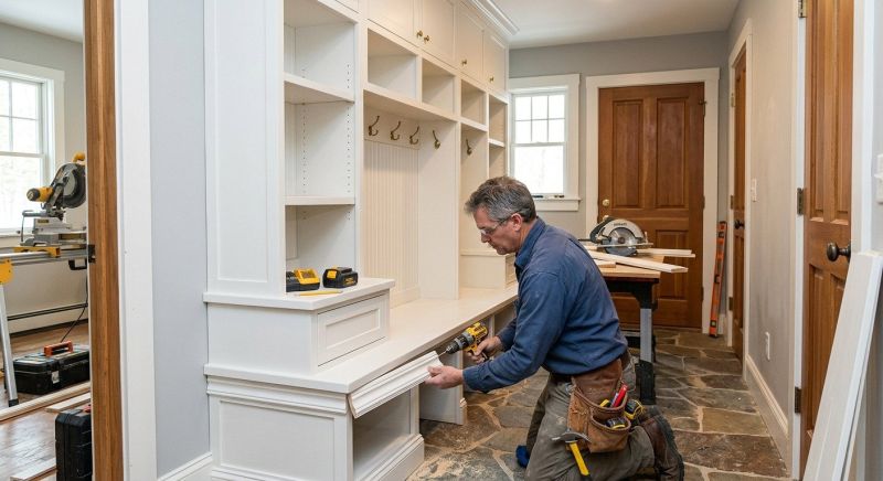 Built In Storage Installation in Alexandria, VA