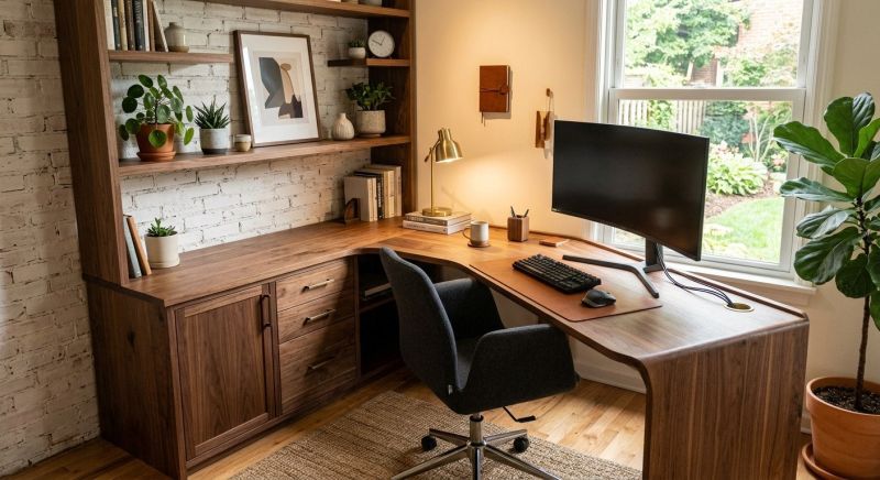 Custom Desk Installation in Woodbridge, VA