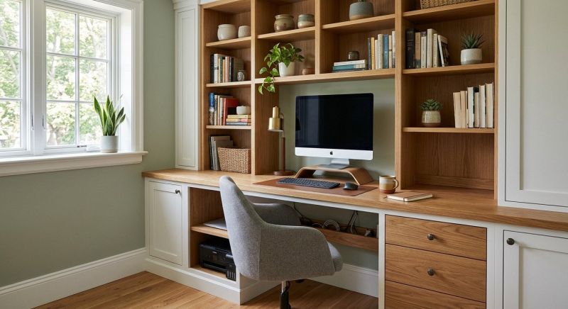 Custom Desk Installation in Frederick, MD