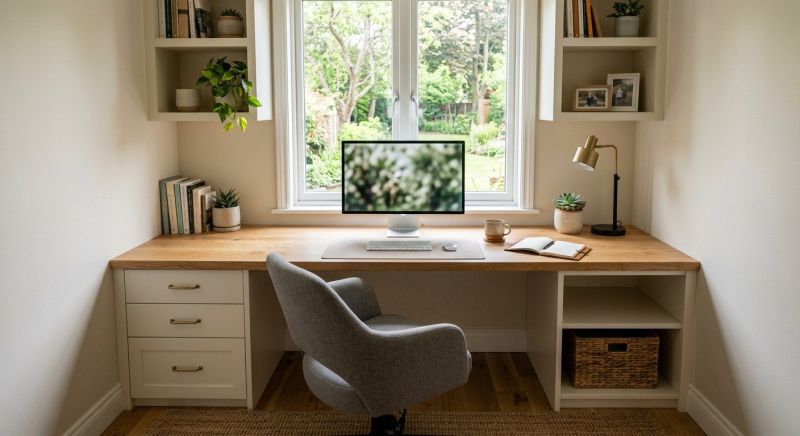 Custom Desk Installation in Durham, NC