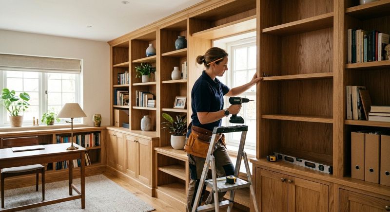 Custom Shelving Installation in Winston Salem, NC
