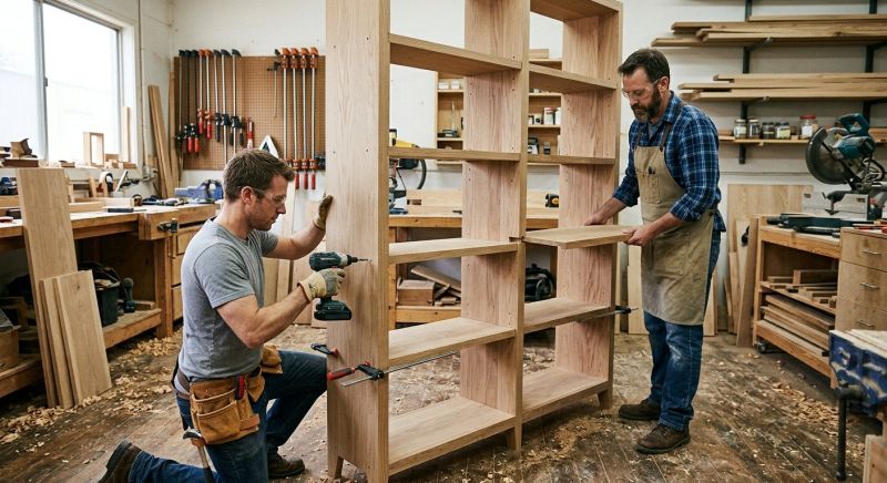 Bookcase Construction in Annapolis, MD