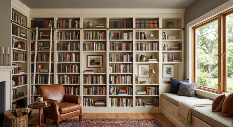 Bookshelves Installation in Annapolis, MD
