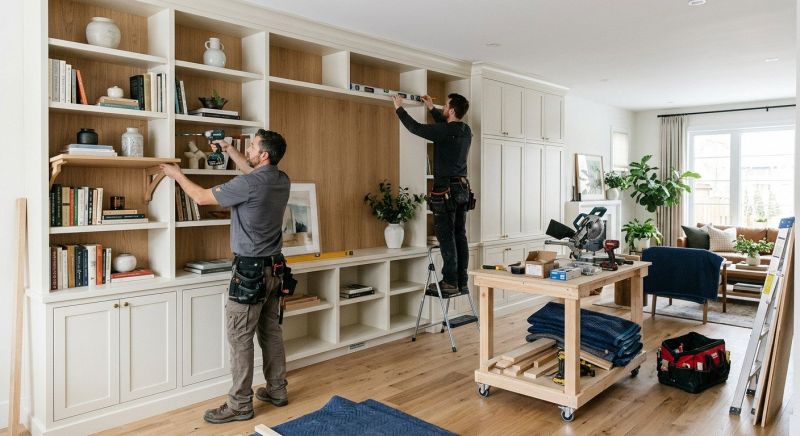 Bookshelves Installation in Greensboro, NC