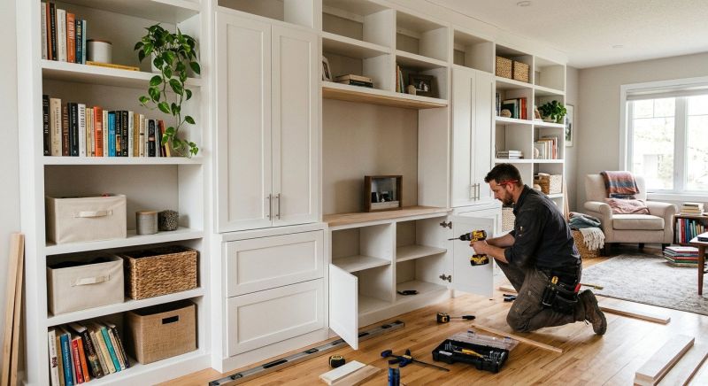 Built In Storage Installation in Alexandria, VA