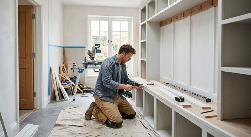 Builtin Cabinets Installation in Frederick, MD