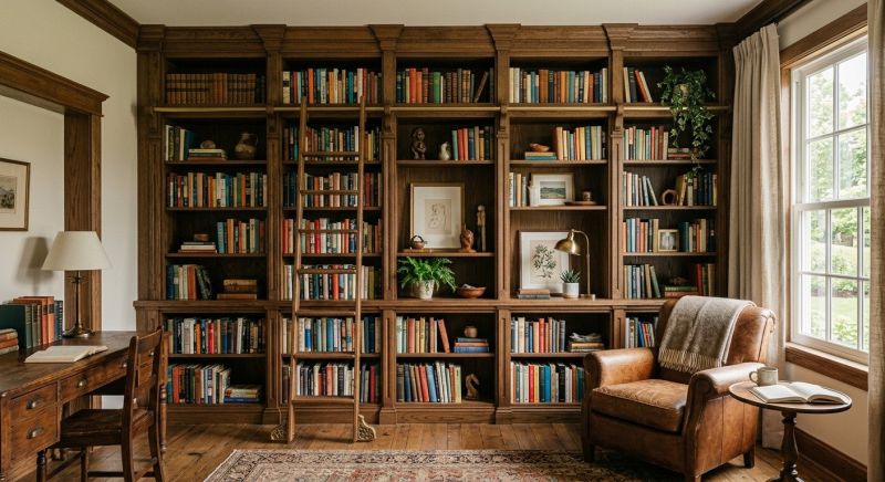 Custom Bookshelves Service in Raleigh, NC
