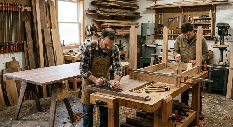 Custom Furniture Construction in Winston Salem, NC