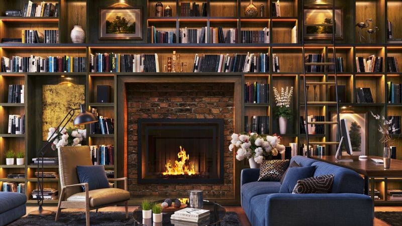 Fireplace Shelves Installation in Raleigh, NC