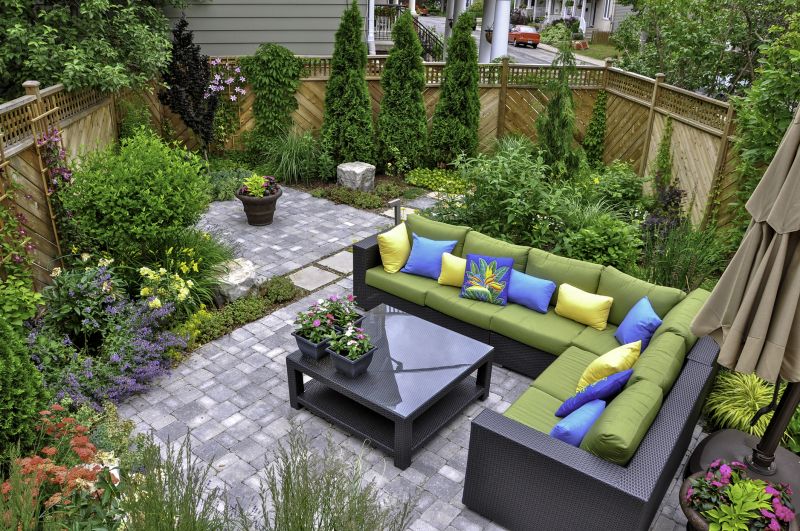 Vibrant Patio Scene